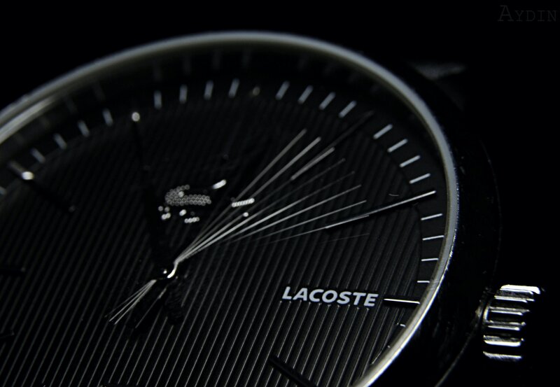 Black Lacoste Watch