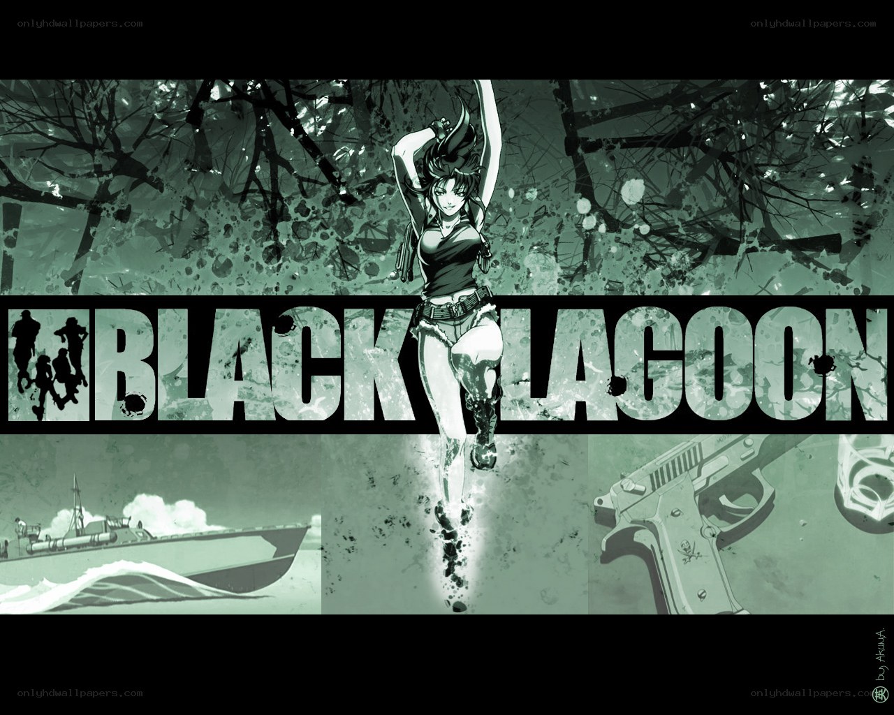 Black Lagoon anime artwork