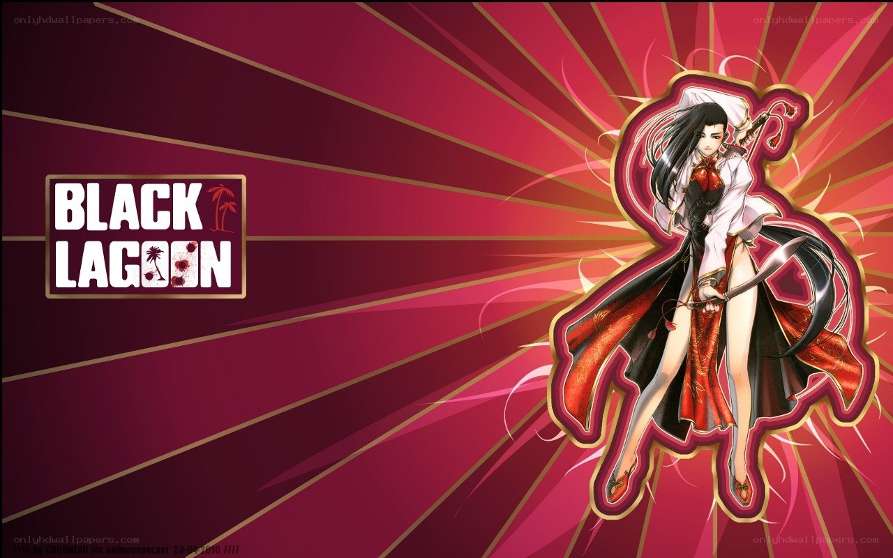 Black Lagoon anime character art