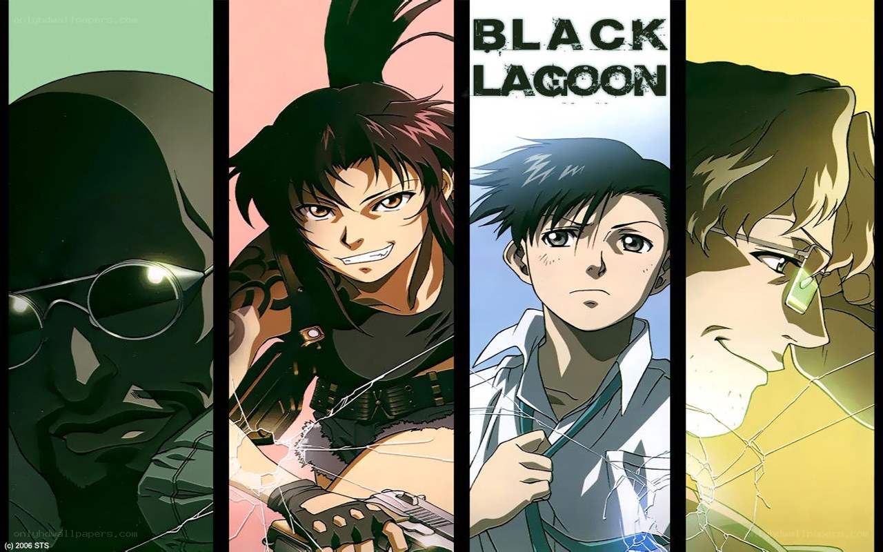 Black Lagoon anime characters