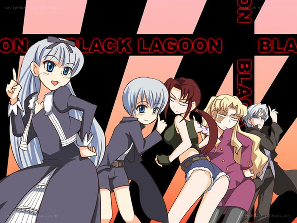 Black Lagoon anime characters