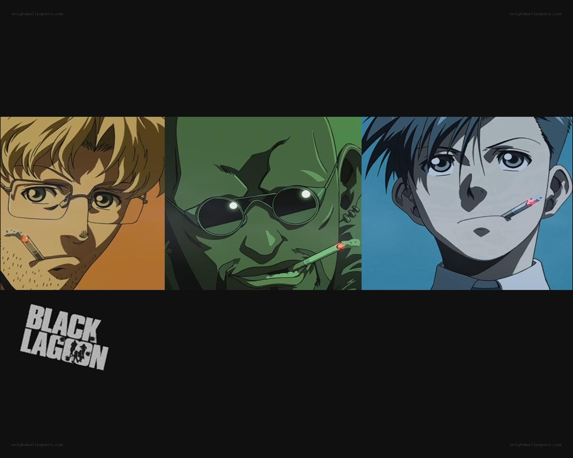 Black Lagoon anime characters