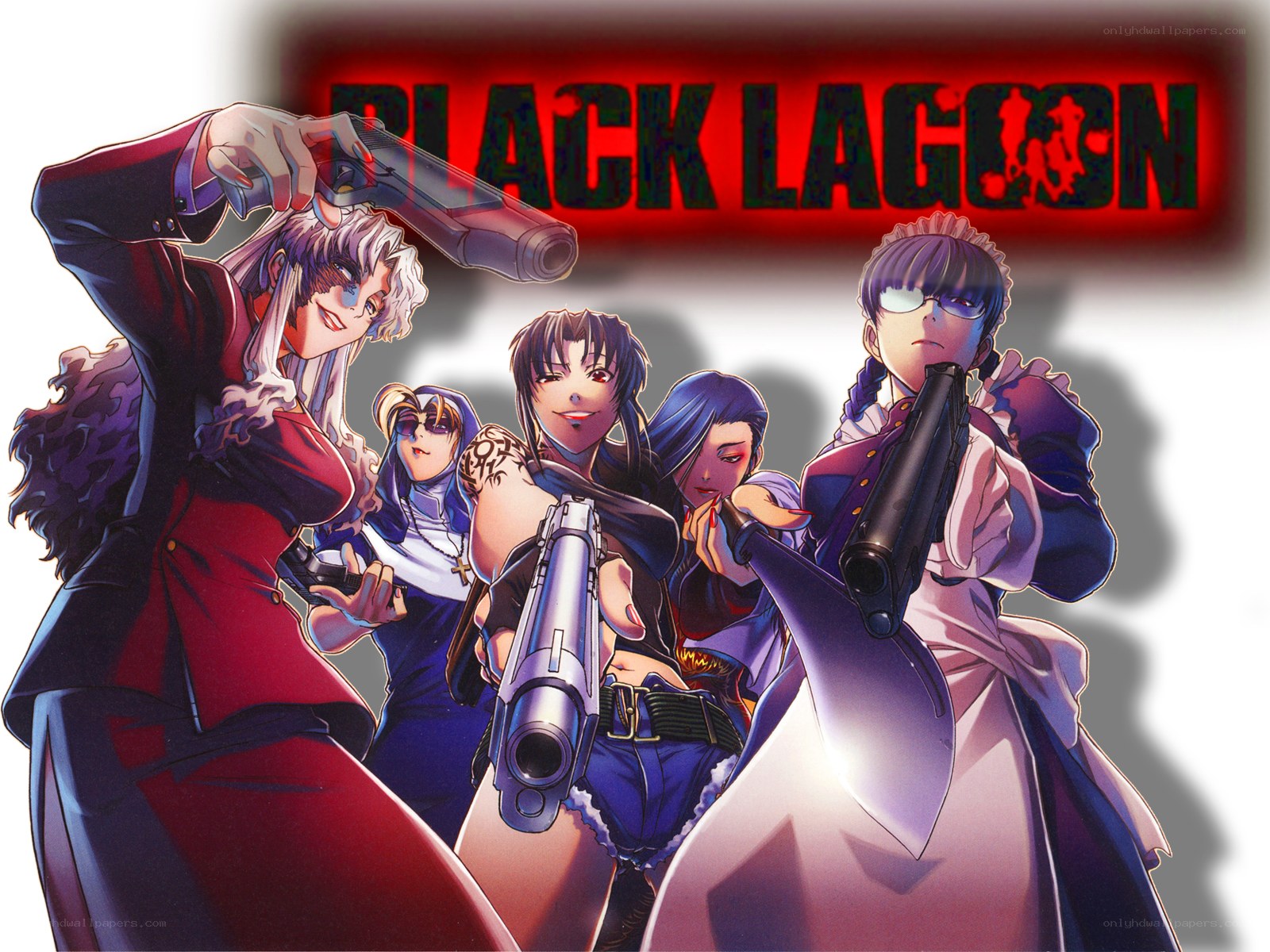 Black Lagoon anime group