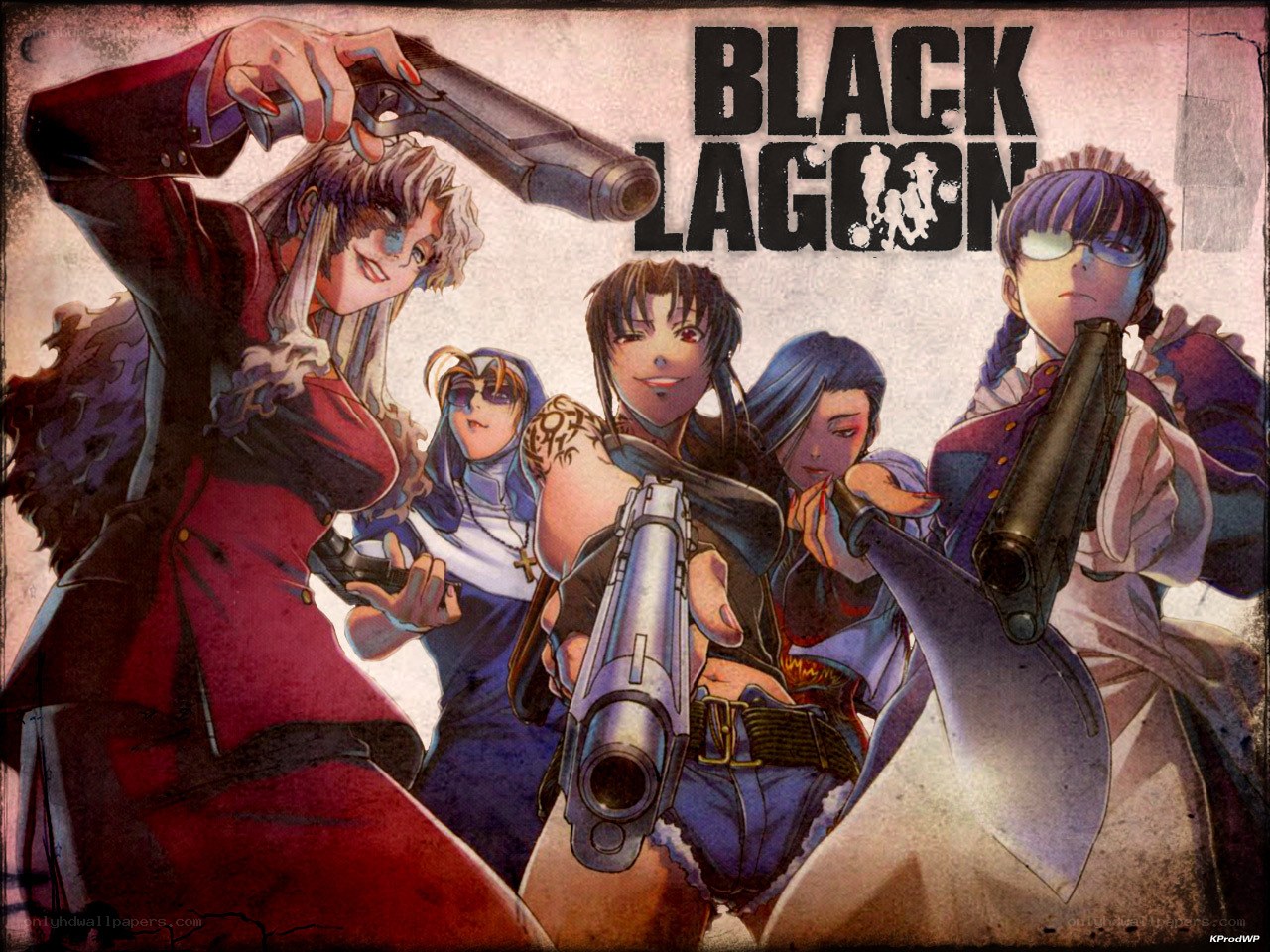 Black Lagoon anime group