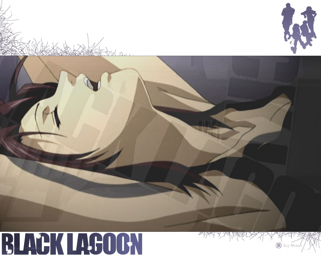 Black Lagoon anime scene