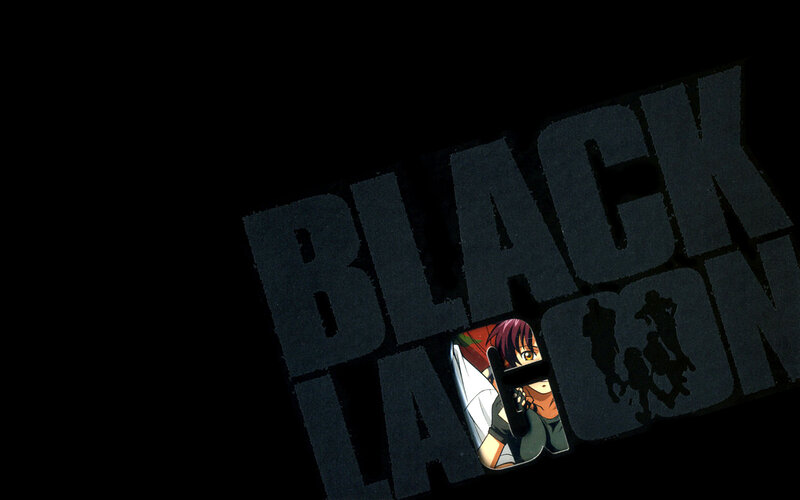 Black Lagoon anime title art