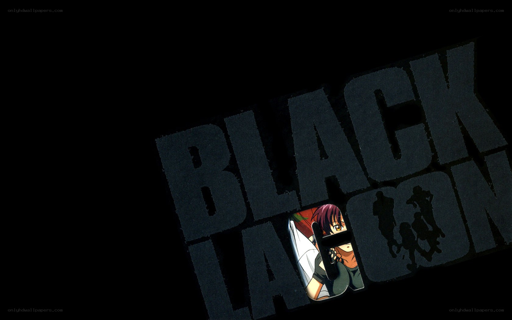 Black Lagoon anime title art
