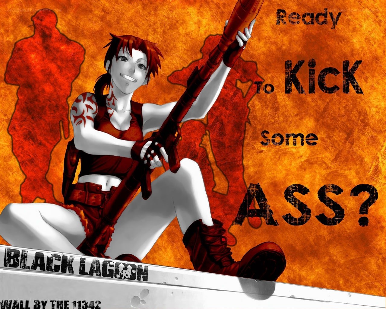 Black Lagoon character art