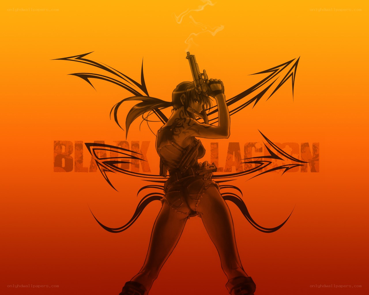 Black Lagoon character art