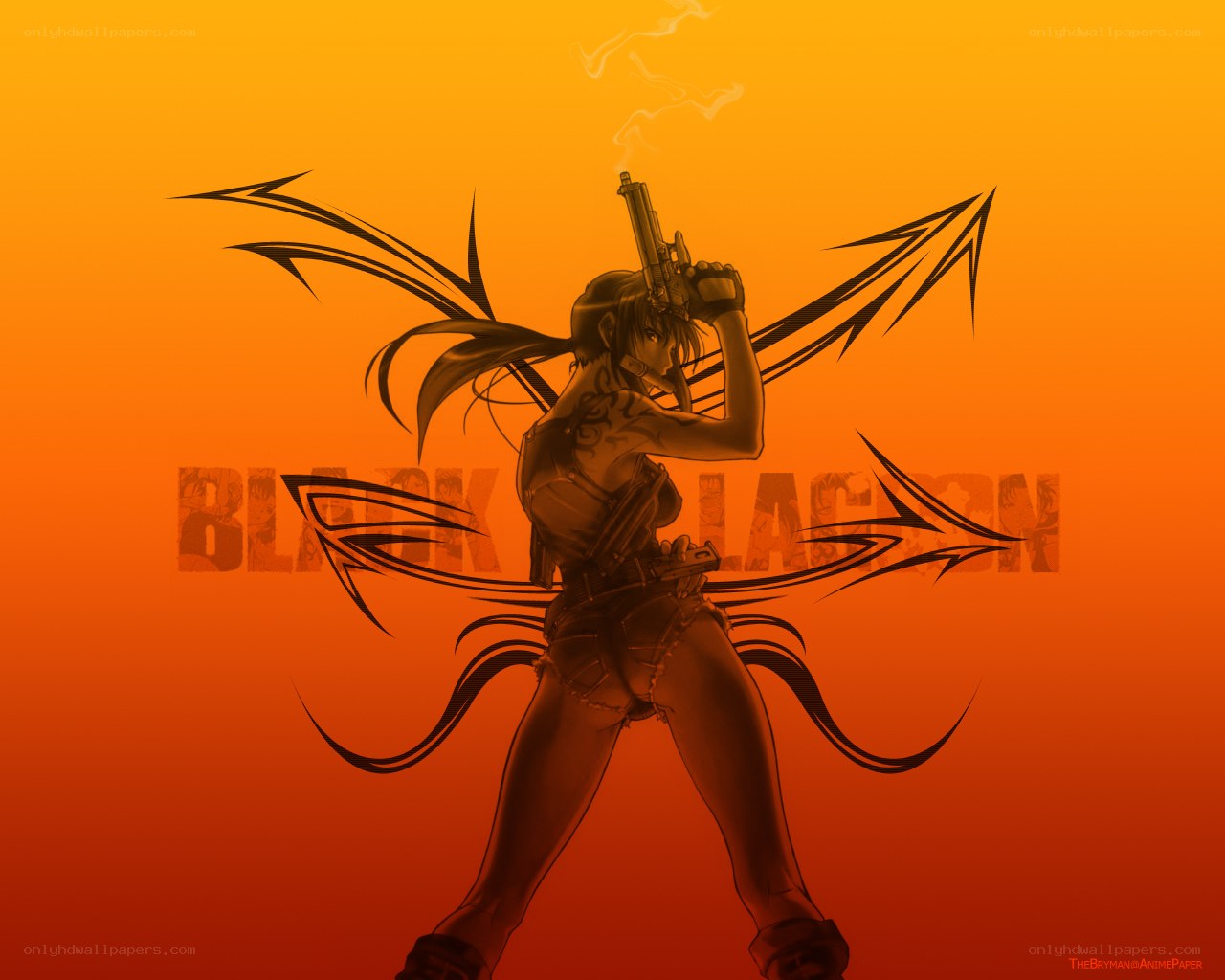 Black Lagoon character art
