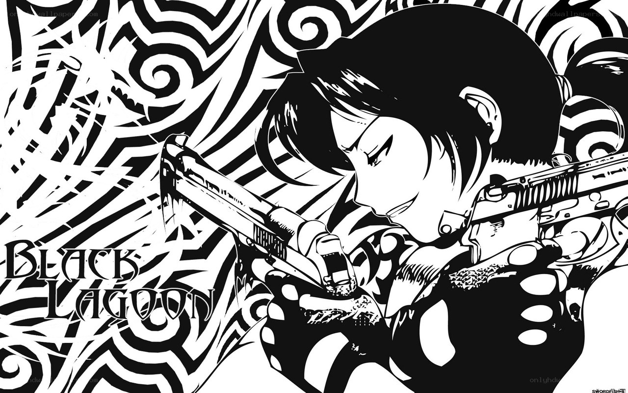 Black Lagoon character art