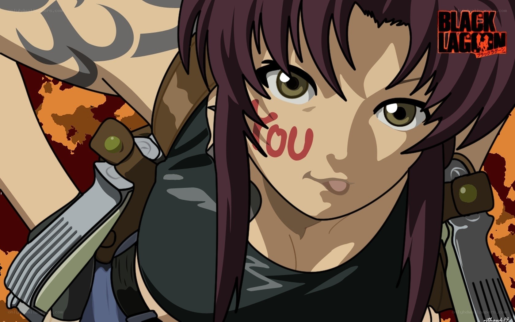 Black Lagoon character illustration