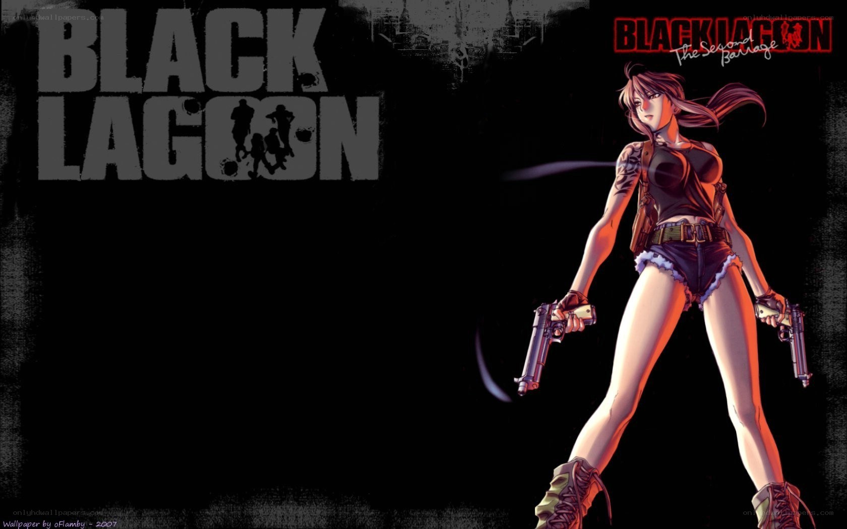 Black Lagoon character wallpaper