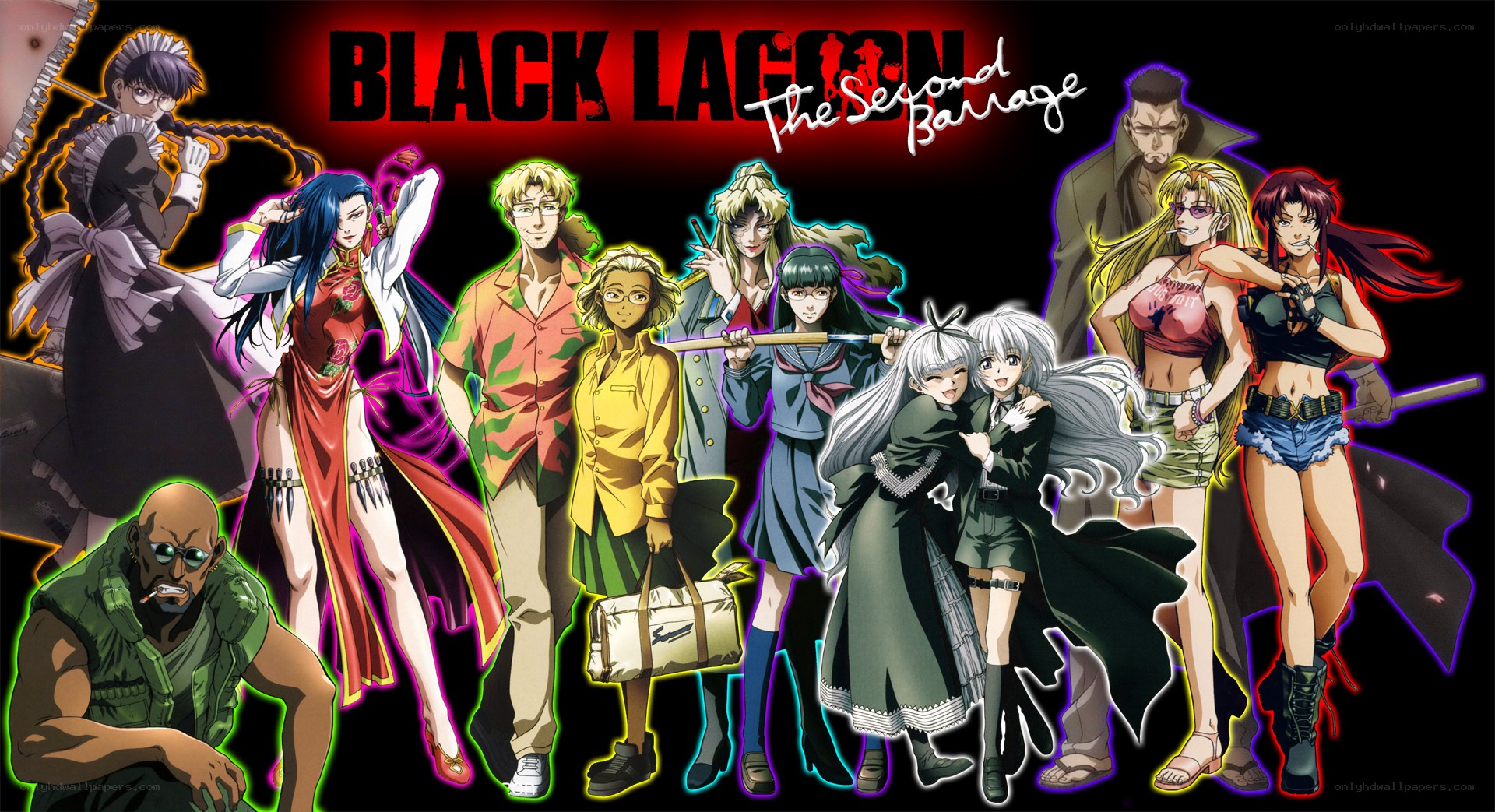 Black Lagoon The Second Barrage cast