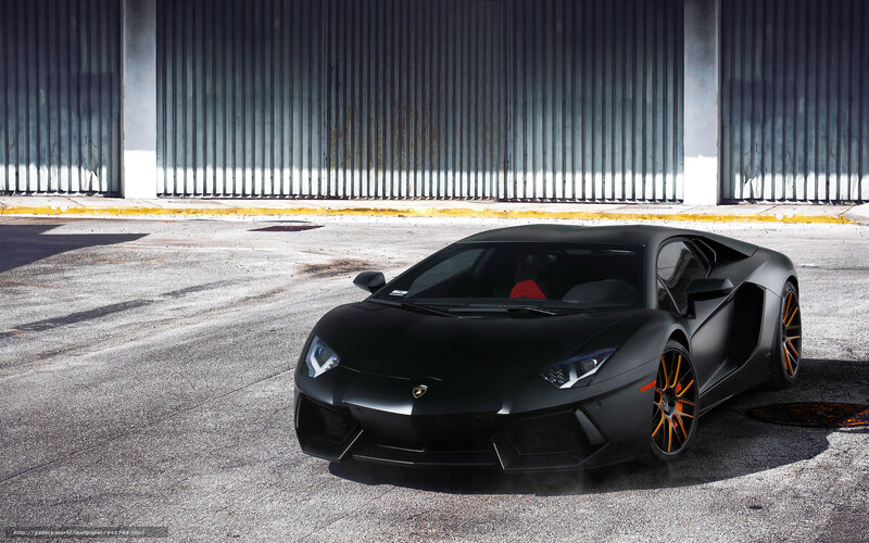 Black Lamborghini Aventador — Dramatic, Afternoon, Photograph, Car, Building, Asphalt