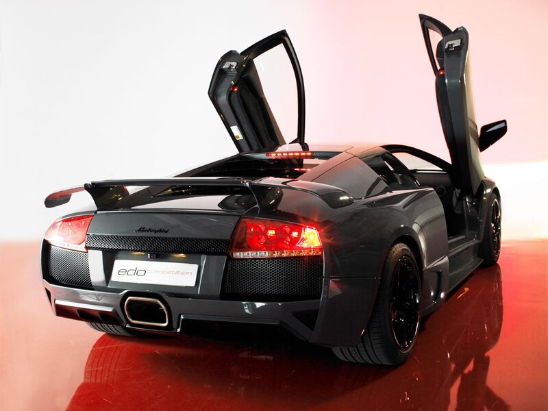 Black Lamborghini Car — Dramatic, Photograph, Car Doors