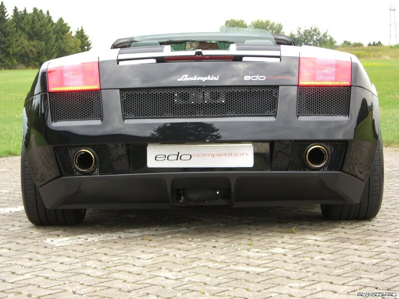 black lamborghini edo competition