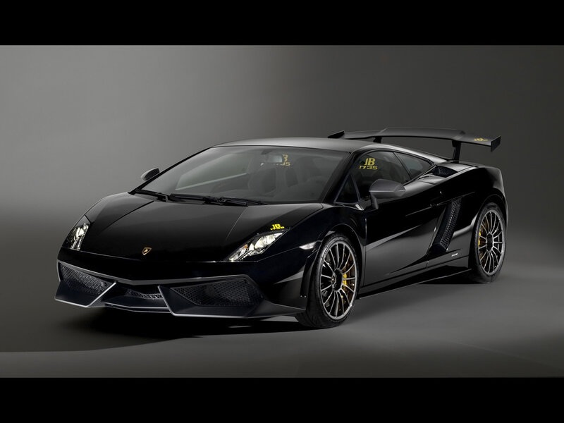 Black Lamborghini Gallardo