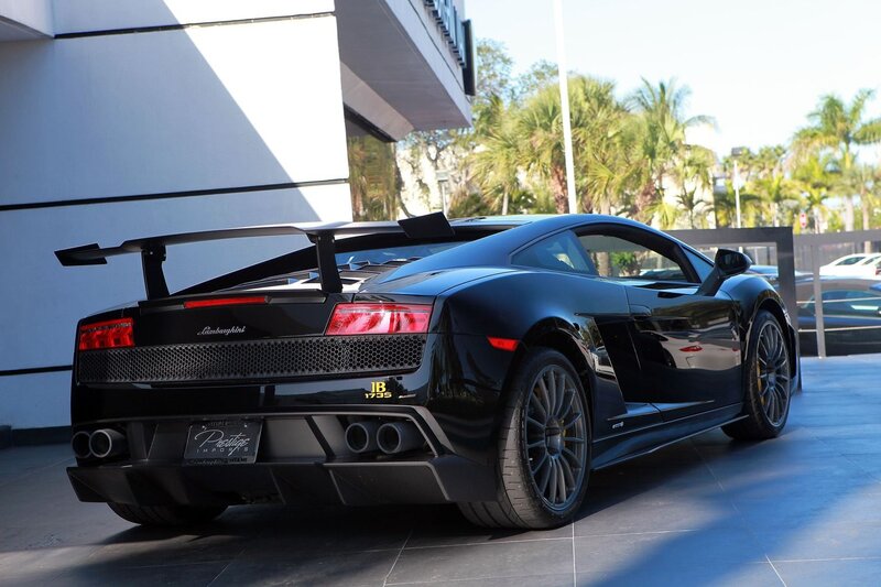 Black Lamborghini Gallardo — Dramatic, Afternoon, Photograph, Car