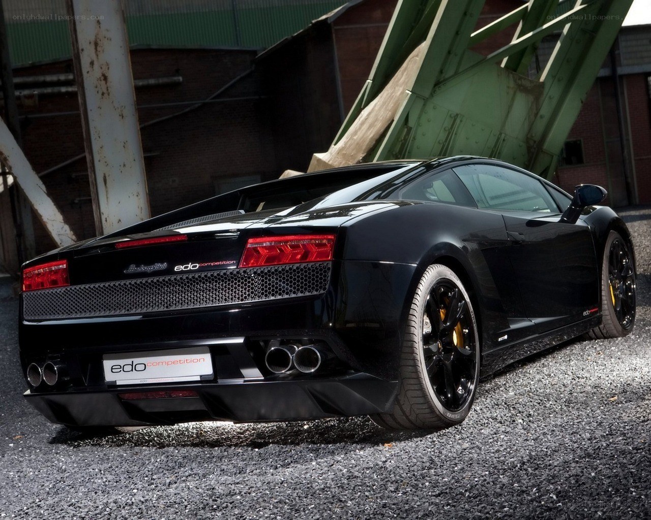 Black Lamborghini Gallardo Edo Competition
