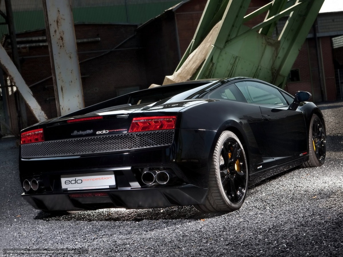 Black Lamborghini Gallardo Edo Competition