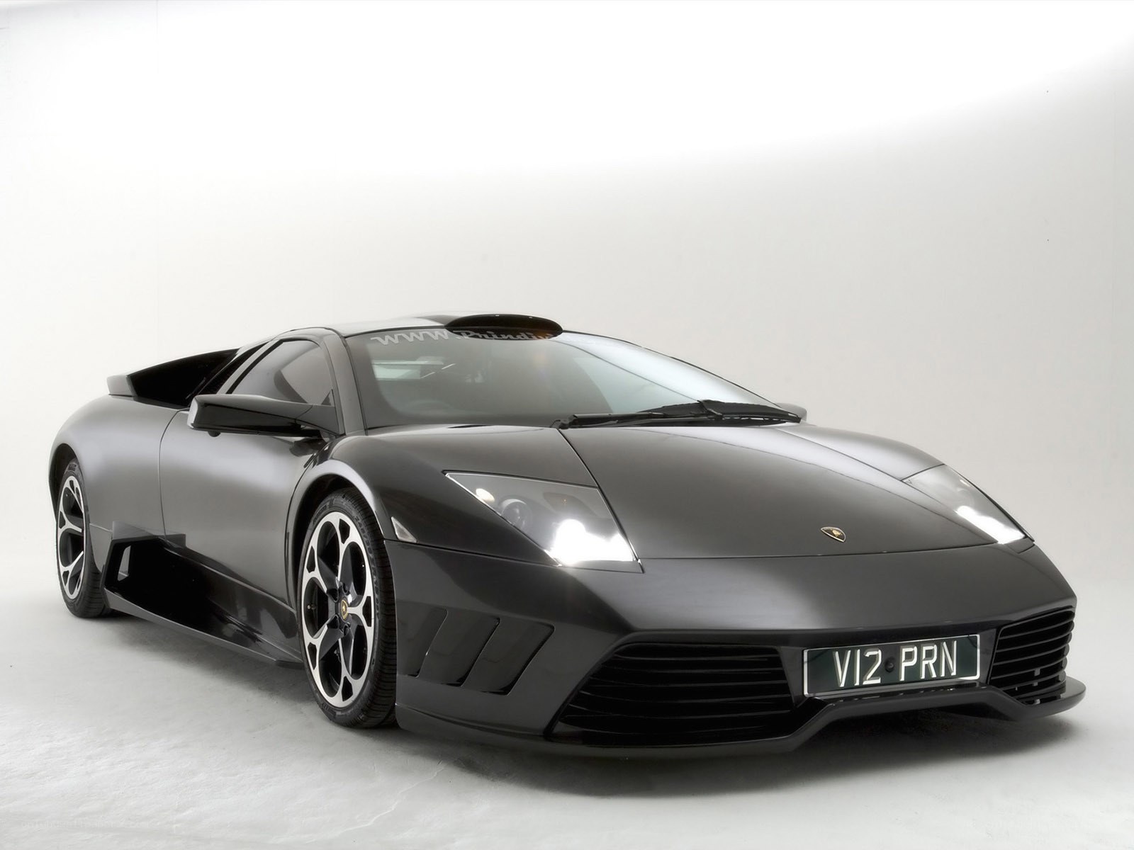 Black Lamborghini Murcielago