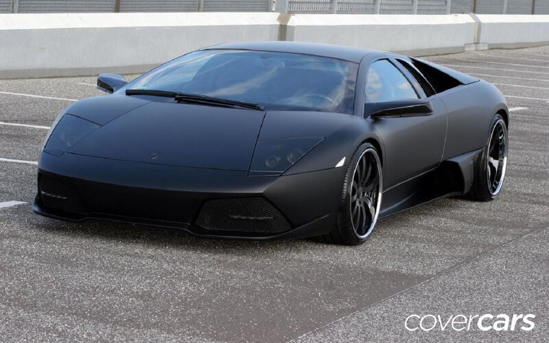 Black Lamborghini Murcielago — Calm