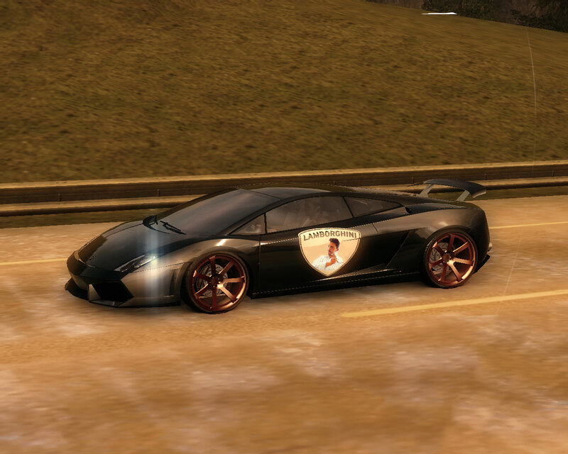 black lamborghini on road