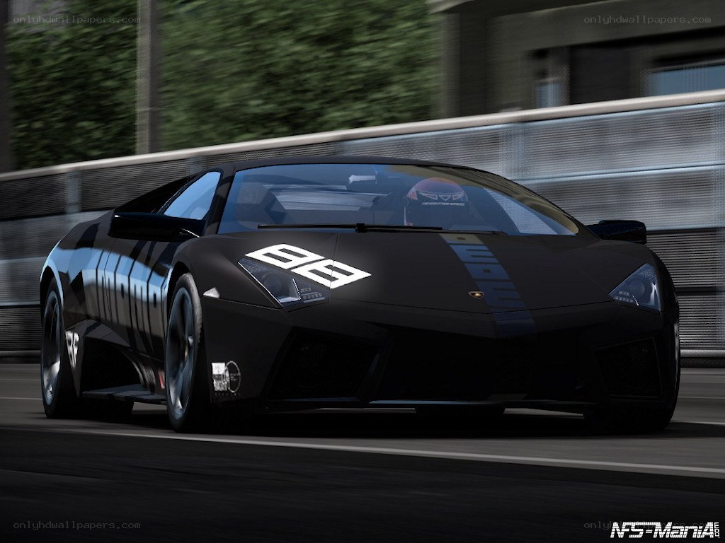black lamborghini on track