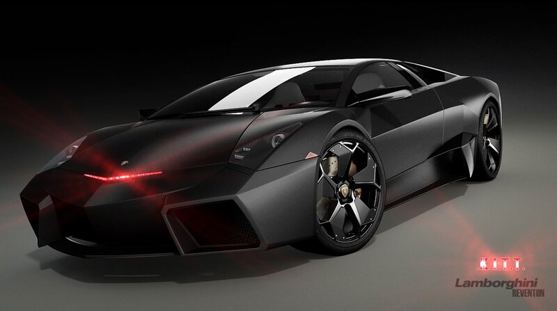 Black Lamborghini Reventon