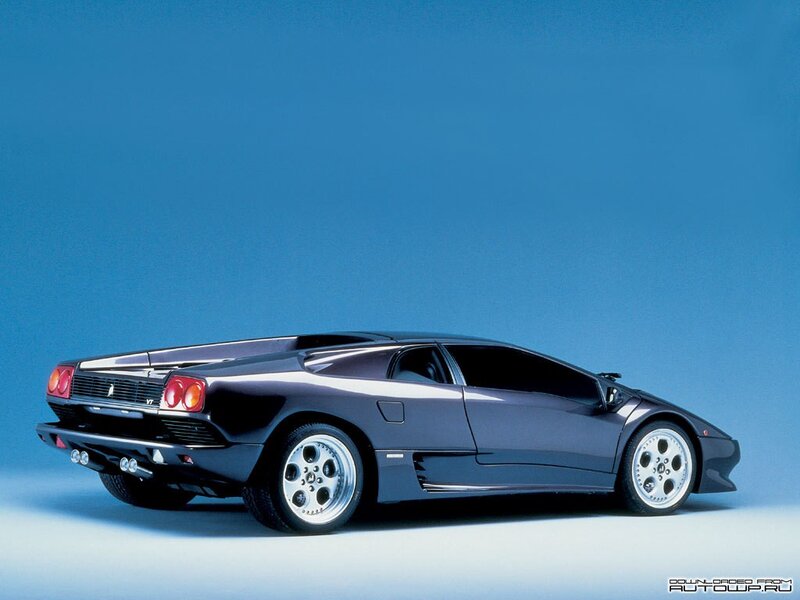black lamborghini sports car