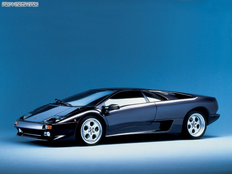 black lamborghini sports car