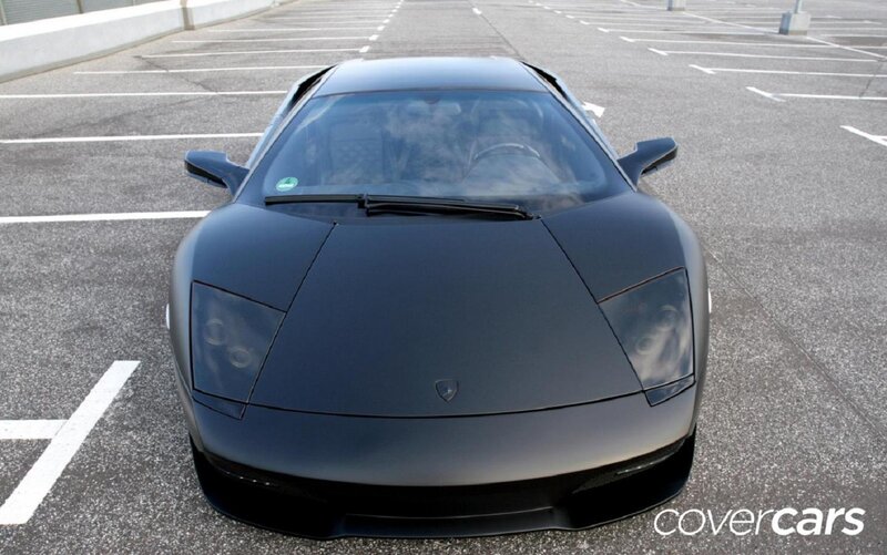 Black Lamborghini Sports Car — Calm