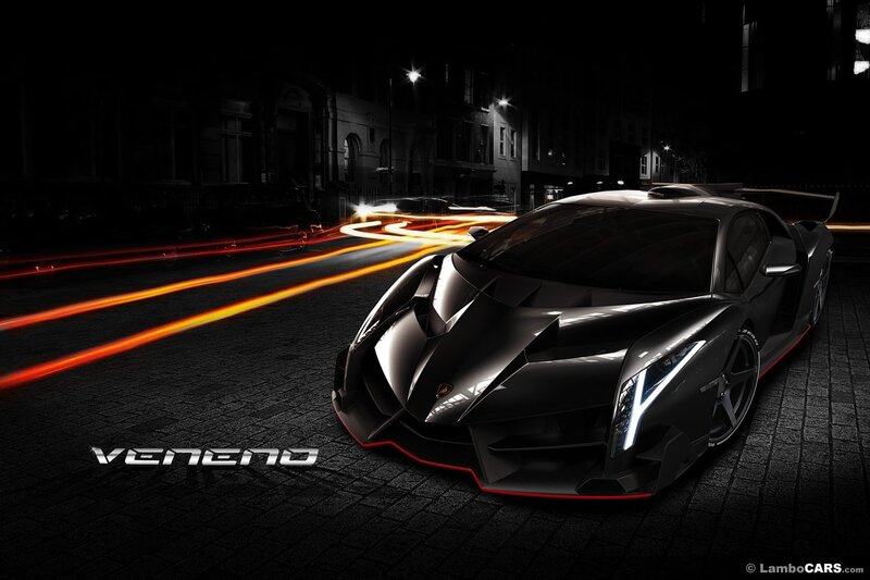 Black Lamborghini Veneno