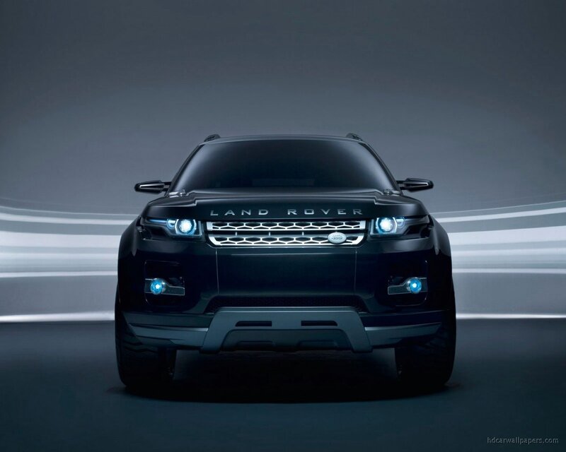 Black Land Rover Concept