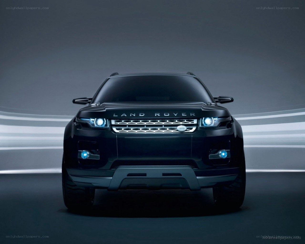 Black Land Rover Concept
