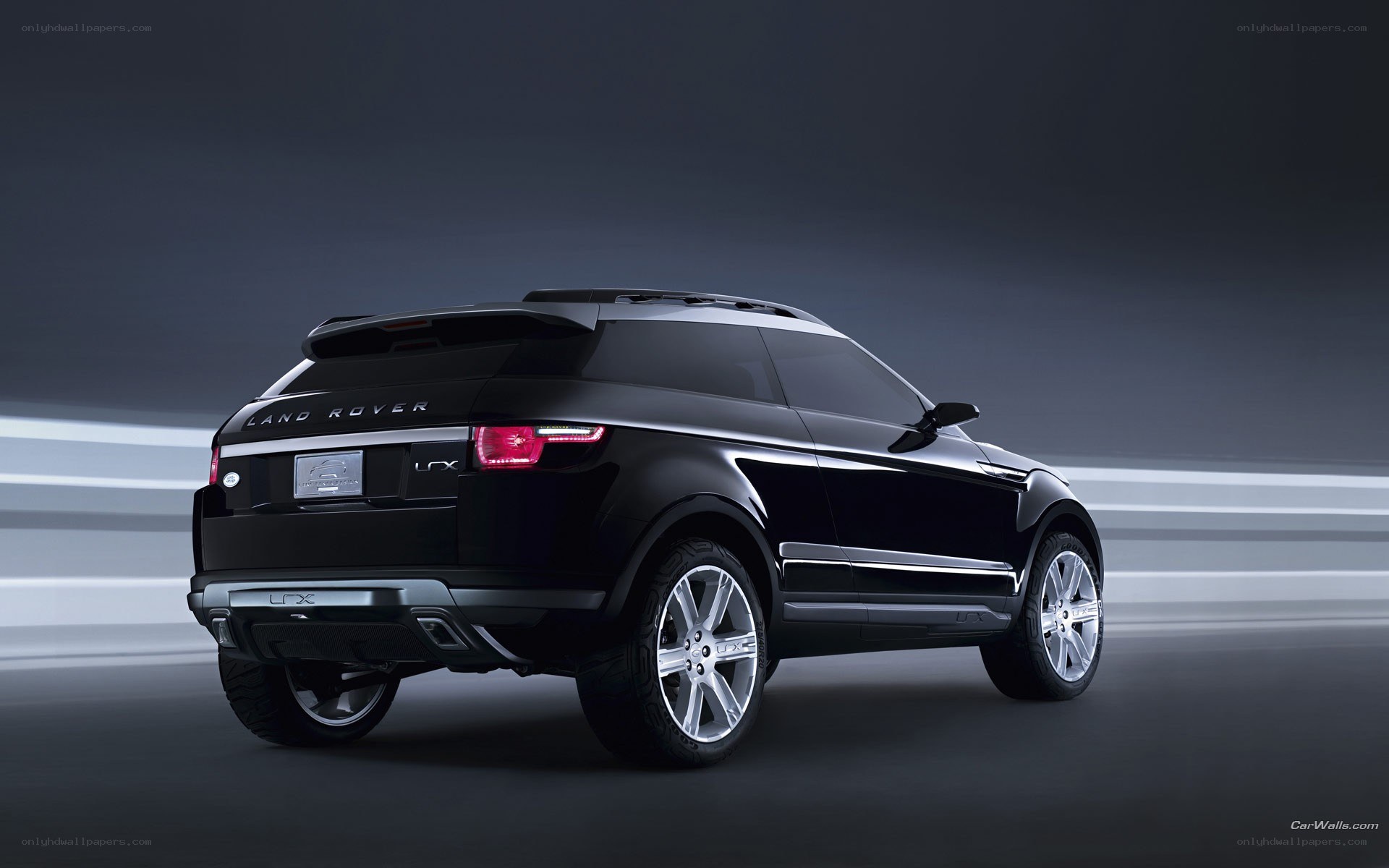 Black Land Rover LRX concept