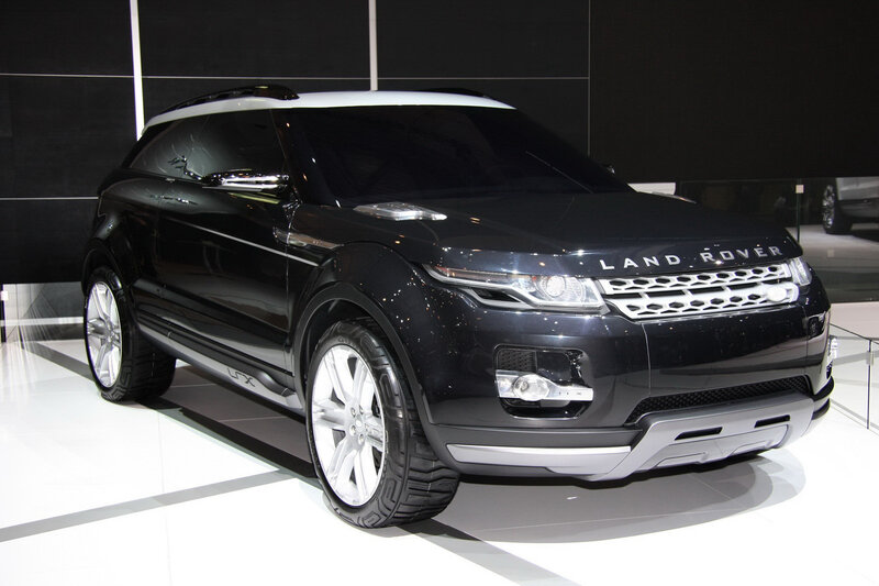 Black Land Rover LRX concept