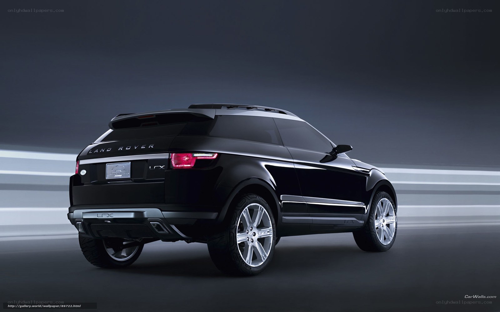 Black Land Rover LRX concept