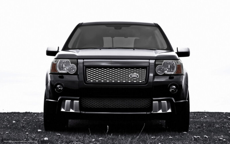 Black Land Rover Suv — Dramatic, Photograph