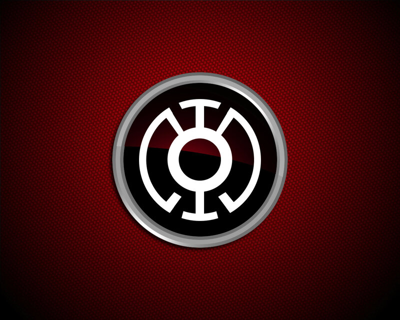 Black Lantern Symbol — Red