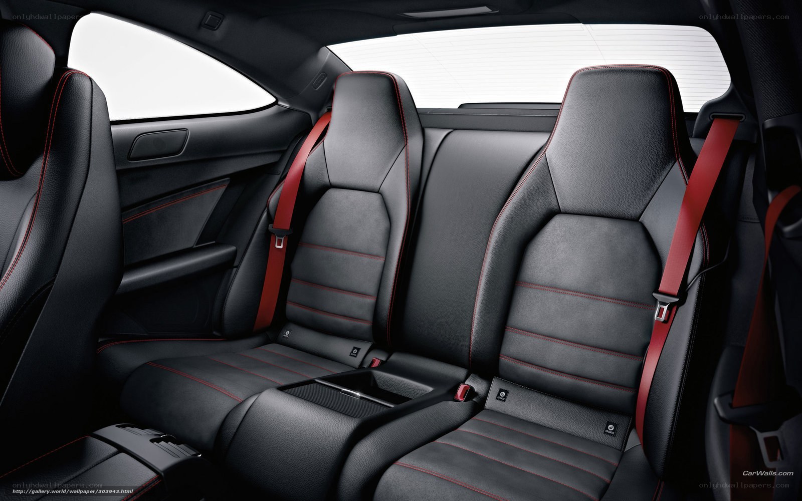 black leather car seats