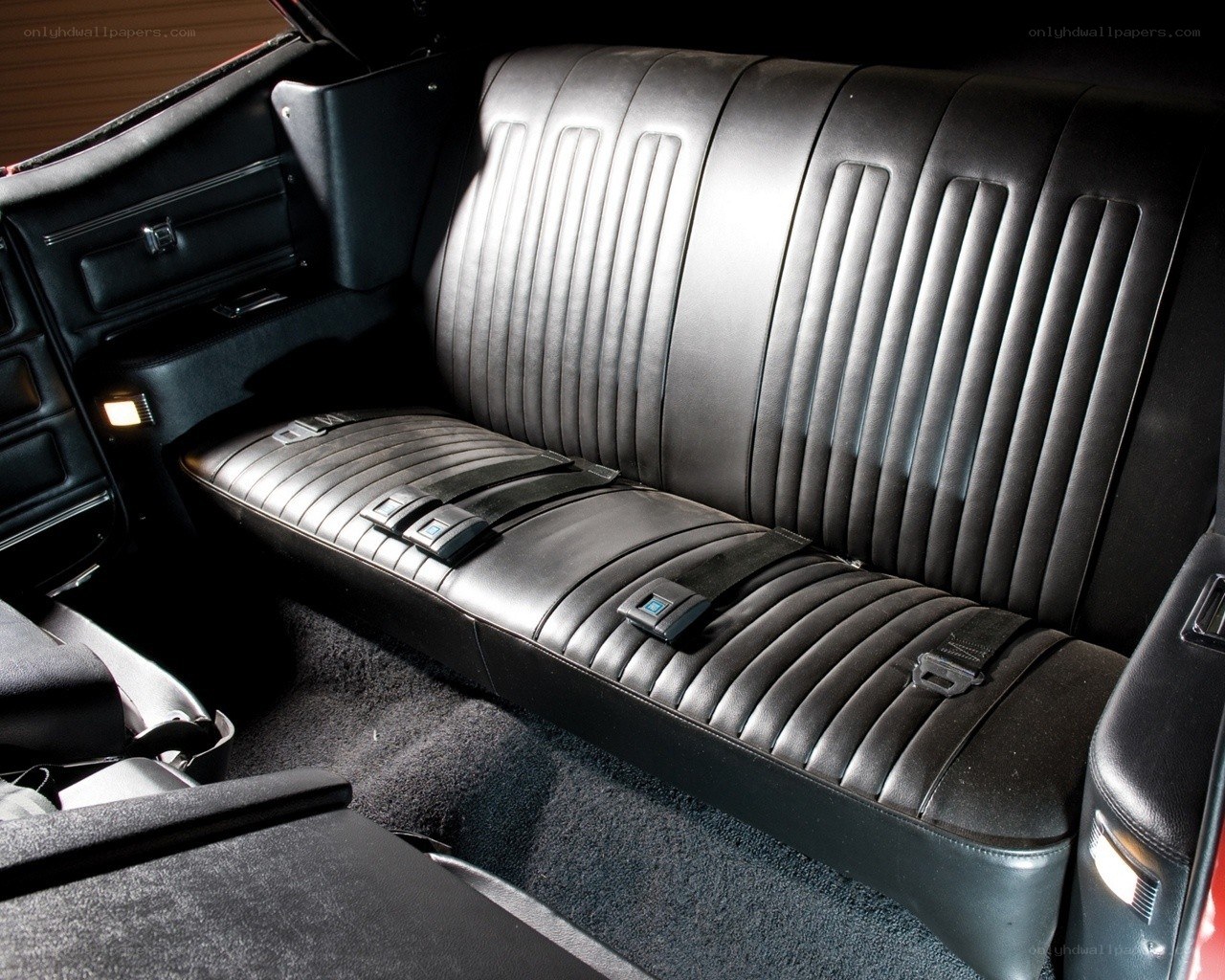 black leather car seats