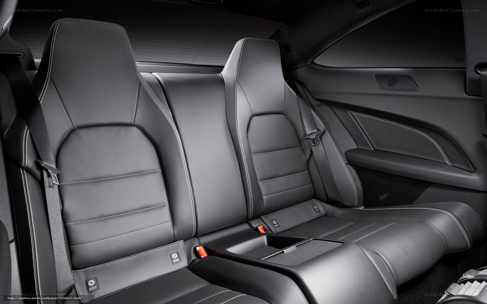 black leather car seats