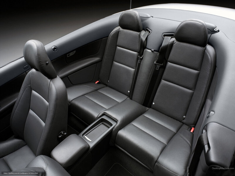 Black Leather Car Seats — Neutral