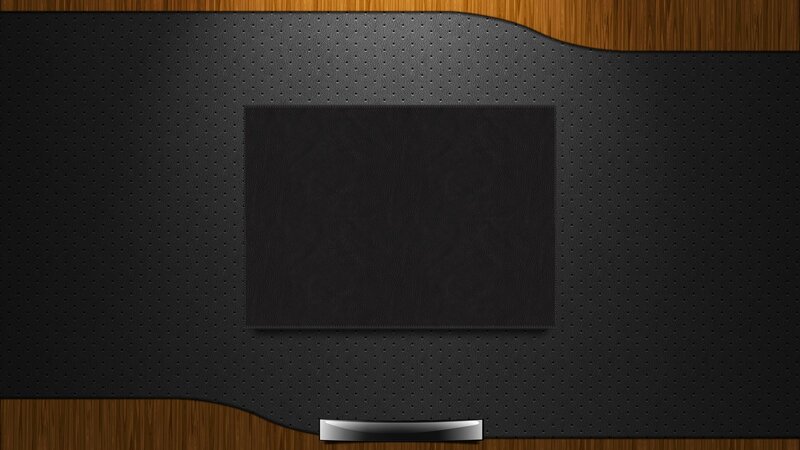 Black Leather Panel