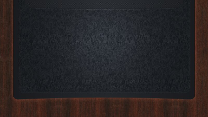black leather surface