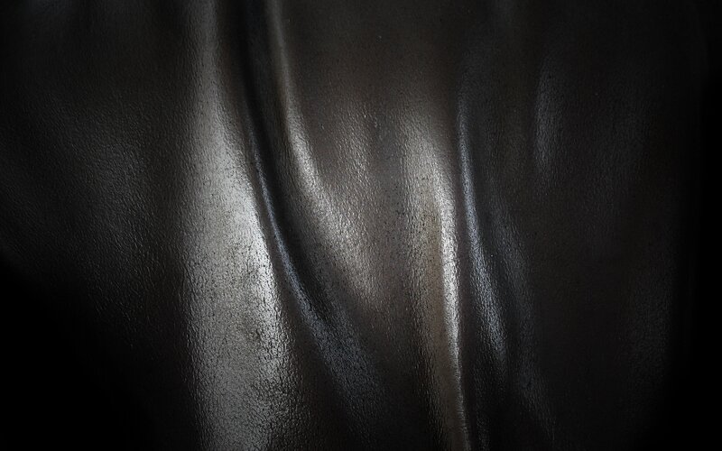 Black Leather Texture — Dark