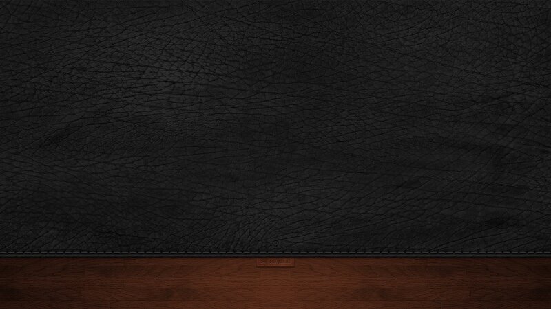 Black Leather Texture — Neutral, Photograph, Wood Floor
