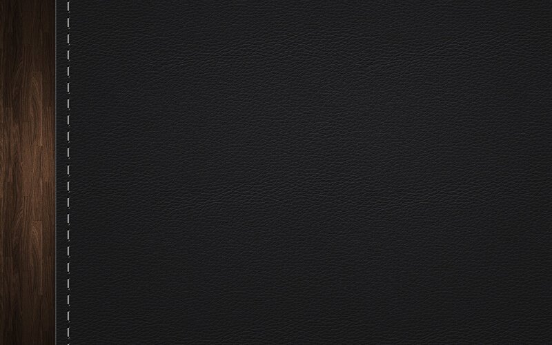 black leather texture with wood